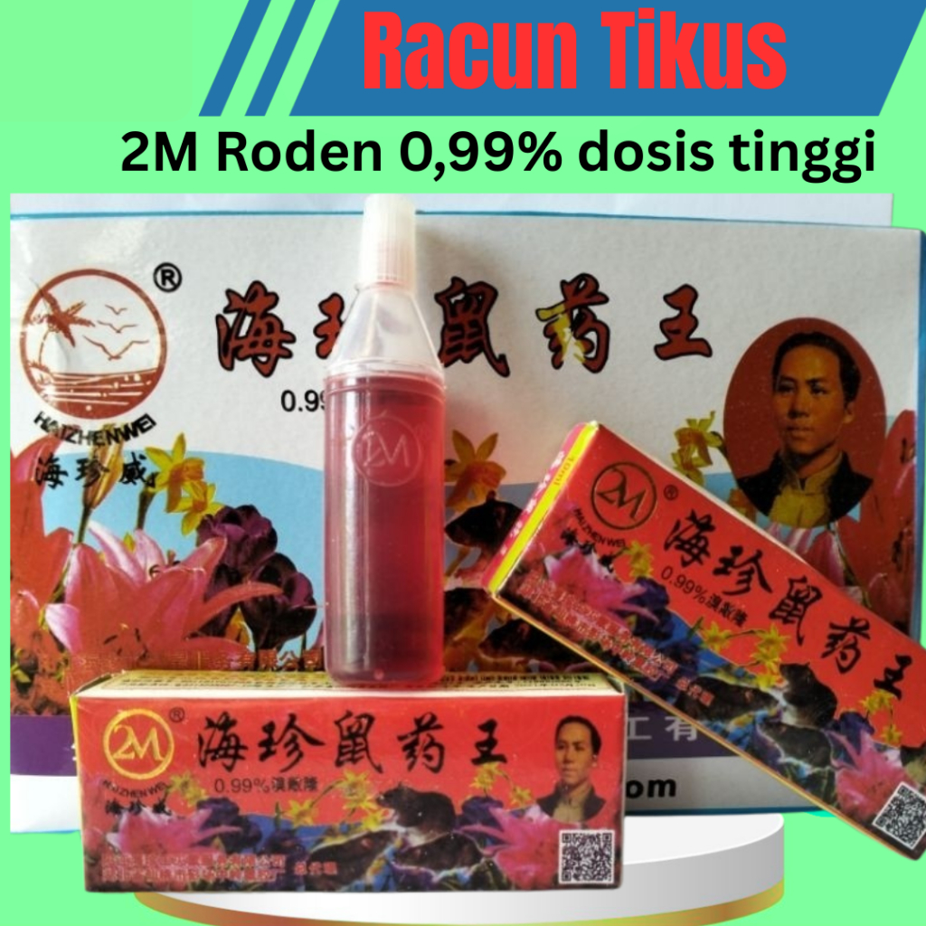 Racun Tikus Cair MAOWANG 2M Roden merah 0.99% dosis tinggi original