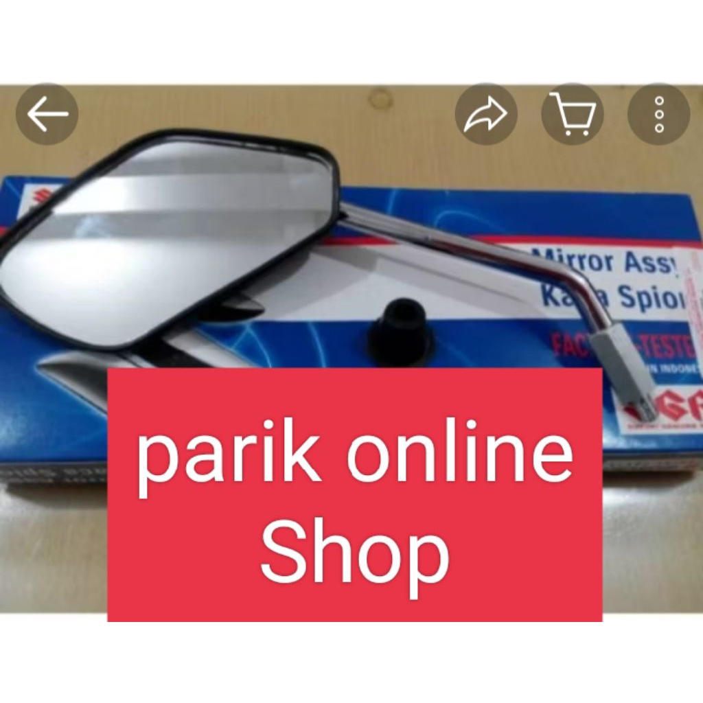 Kaca Spion Kiri Suzuki Shogun 125 R FD Sp Lama