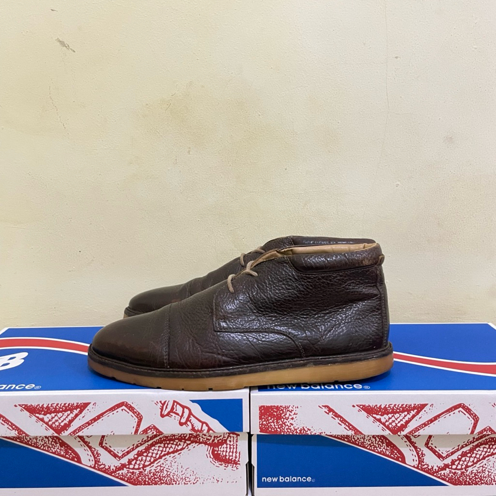 43 - Sepatu Clarks Bekas Second Clarks Brown Leather Kulit Bekas Second