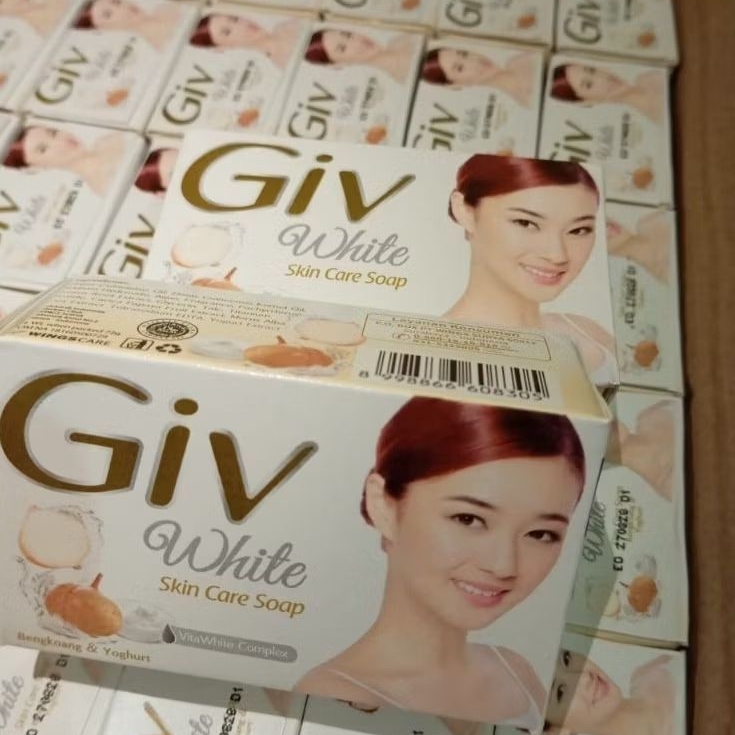 sabun giv 1 dus dan setengah dus