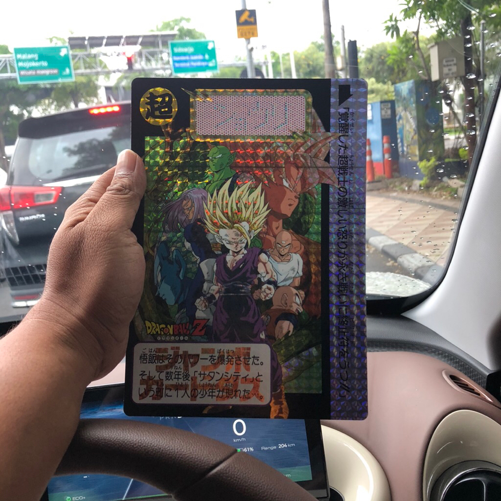 Vintage Dragonball card bandai japan