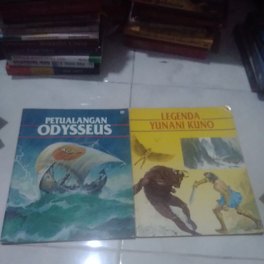 cerita bergambar legenda Yunani kuno/petualangan odysseus