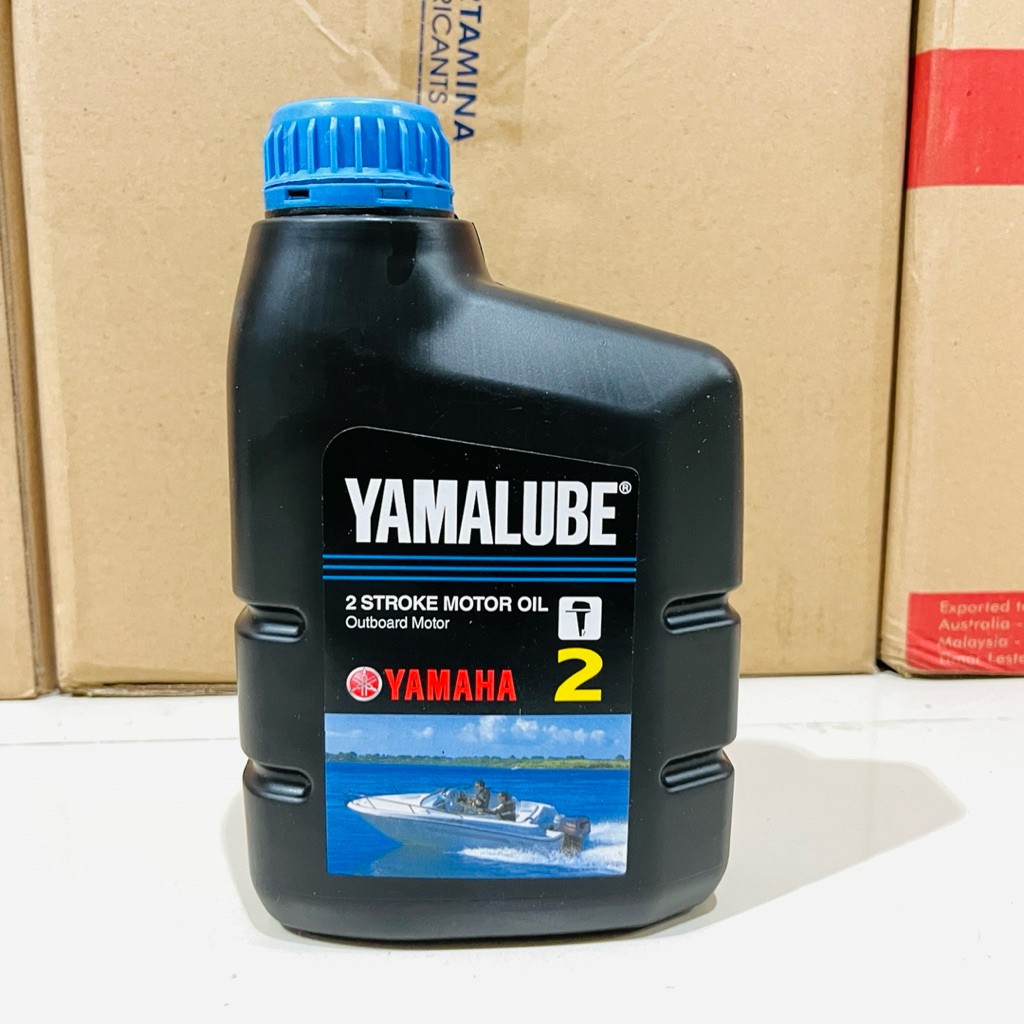 Oli Yamalube 2T Stroke Motor Oil Outboard 1 Liter (Yamalube 2T Outboard)