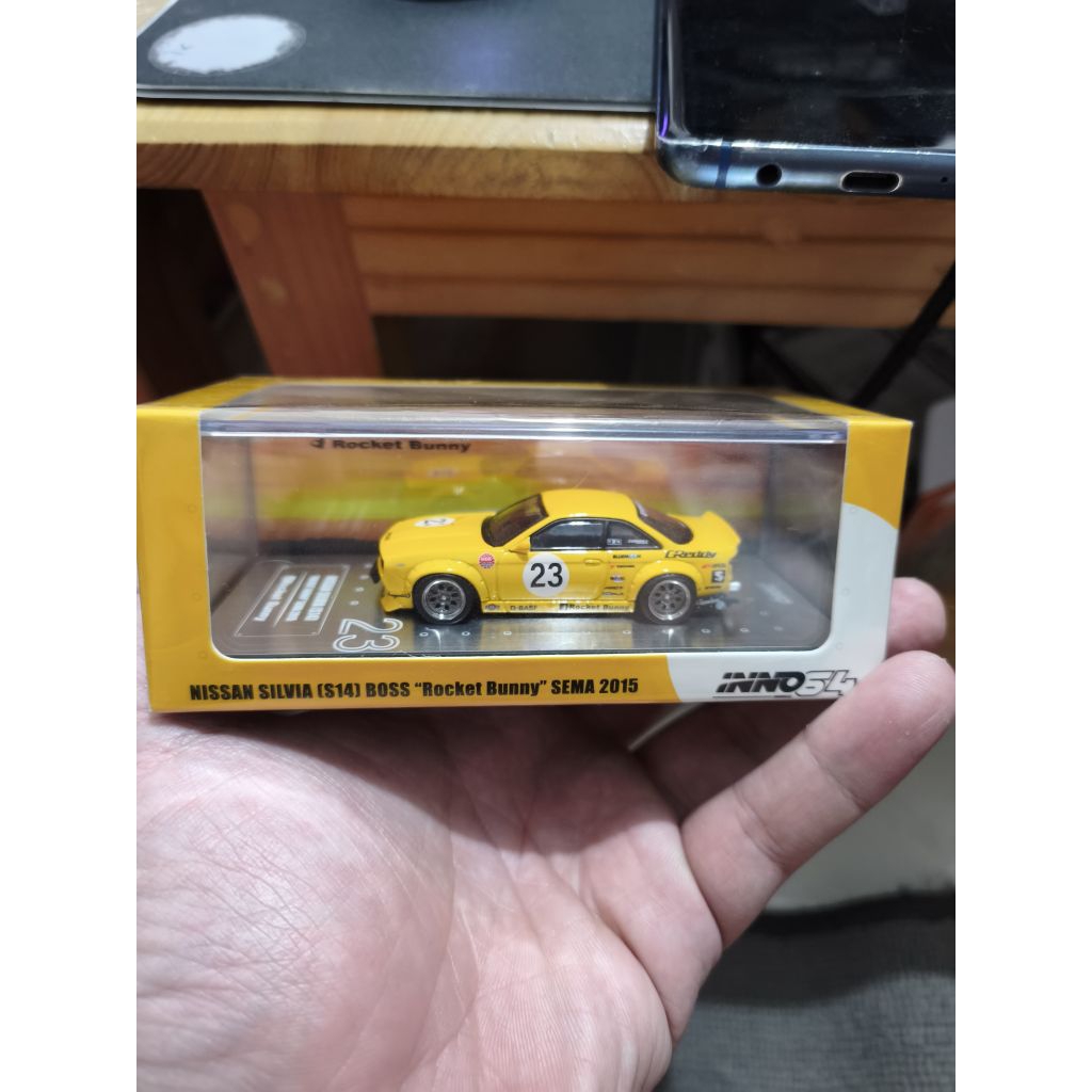 Inno64 Nissan Silvia S14 Boss Rocket Bunny