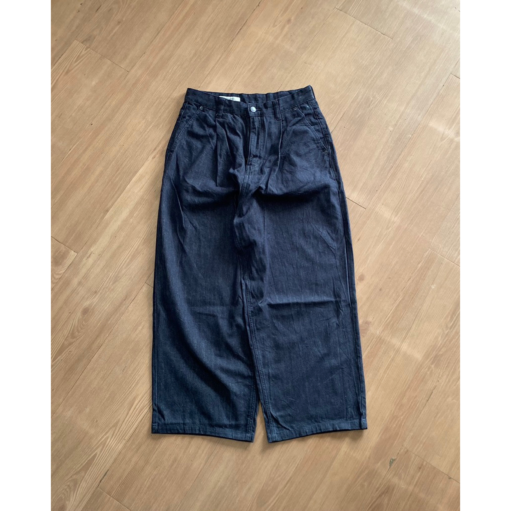 Y2K BARREL WIDE DENIM PANTS 8SECOND CELANA SKENA DENIM BAGGY