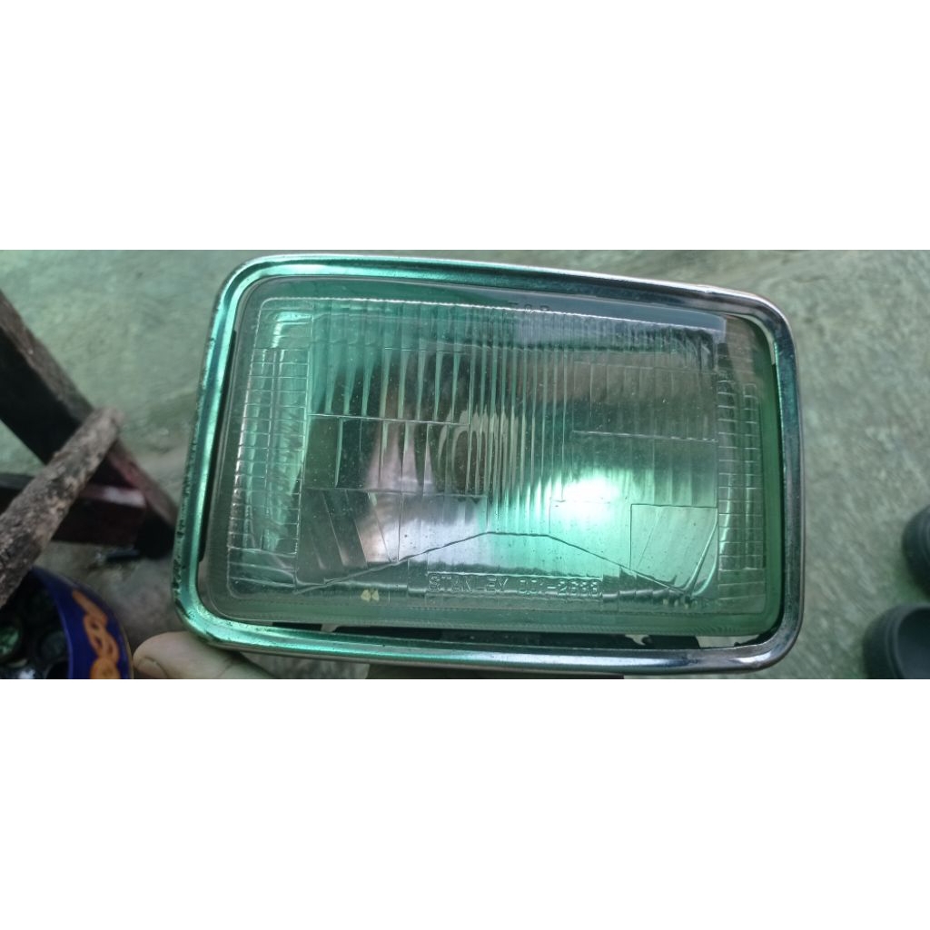 reflektor lampu depan honda win 100 ori second