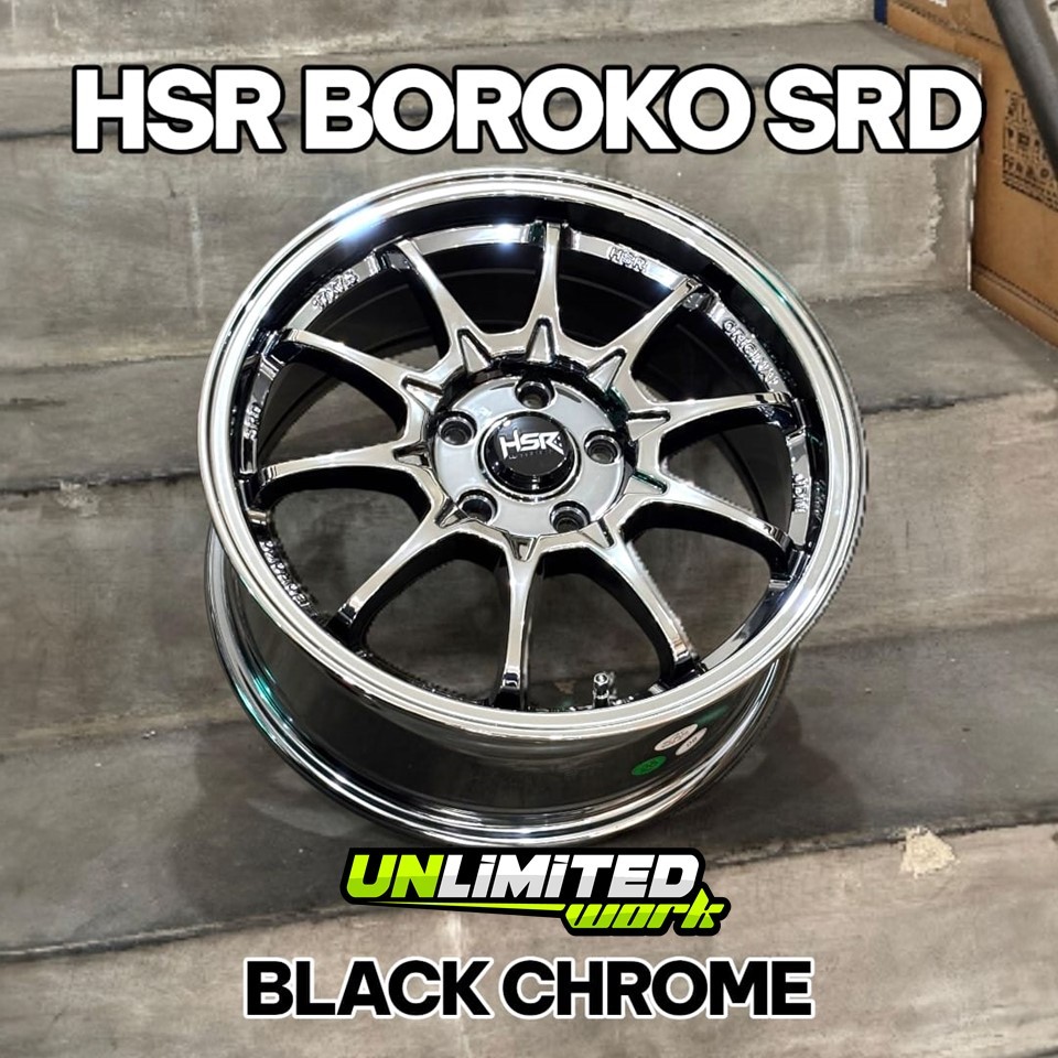 Velg Model CE28 Ring 18 HSR BOROKO SRD Tampilan JDM Untuk Civic Innova Rush Terrios Innova Accord