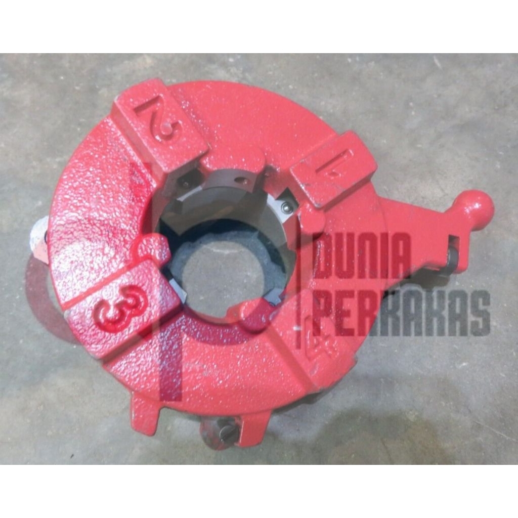 Blok Kepala Mesin Senai Otomatis 1/2 - 2" / Kepala Untuk Pasang Mata Senai Pipa 2 Inch