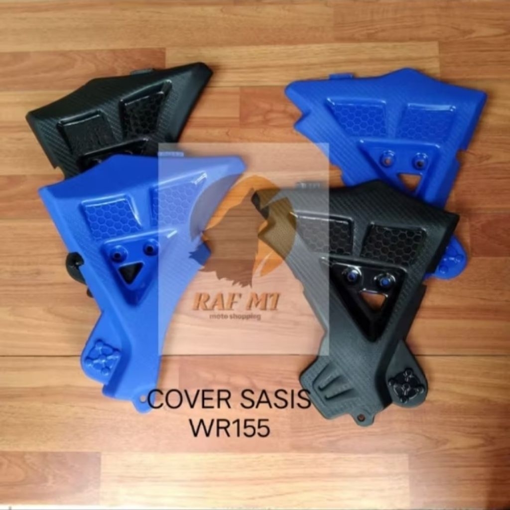TUTUP COVER SASIS WR155 TUTUP SASIS WR155 FRAME GUARD WR155 trail supermoto motocross klx klxbf dtra