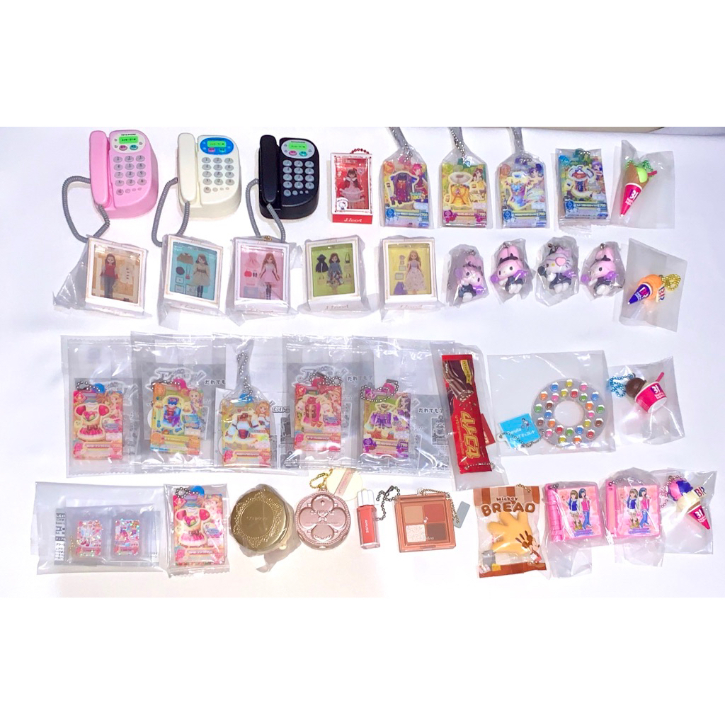 update (04/12) trinkets gotochi gachapon gashapon aikatsu ichigo sumire akari figure mametchi aikats