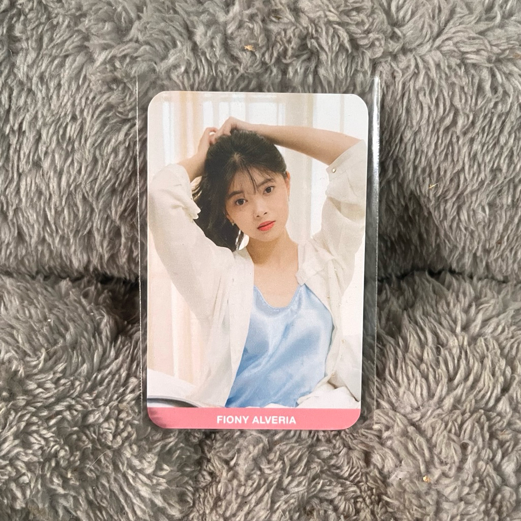 PHOTOCARD MORNING CALL FIONY JKT48
