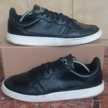 sepatu sneakers casual kulit AD*DAS LEATHER size 45