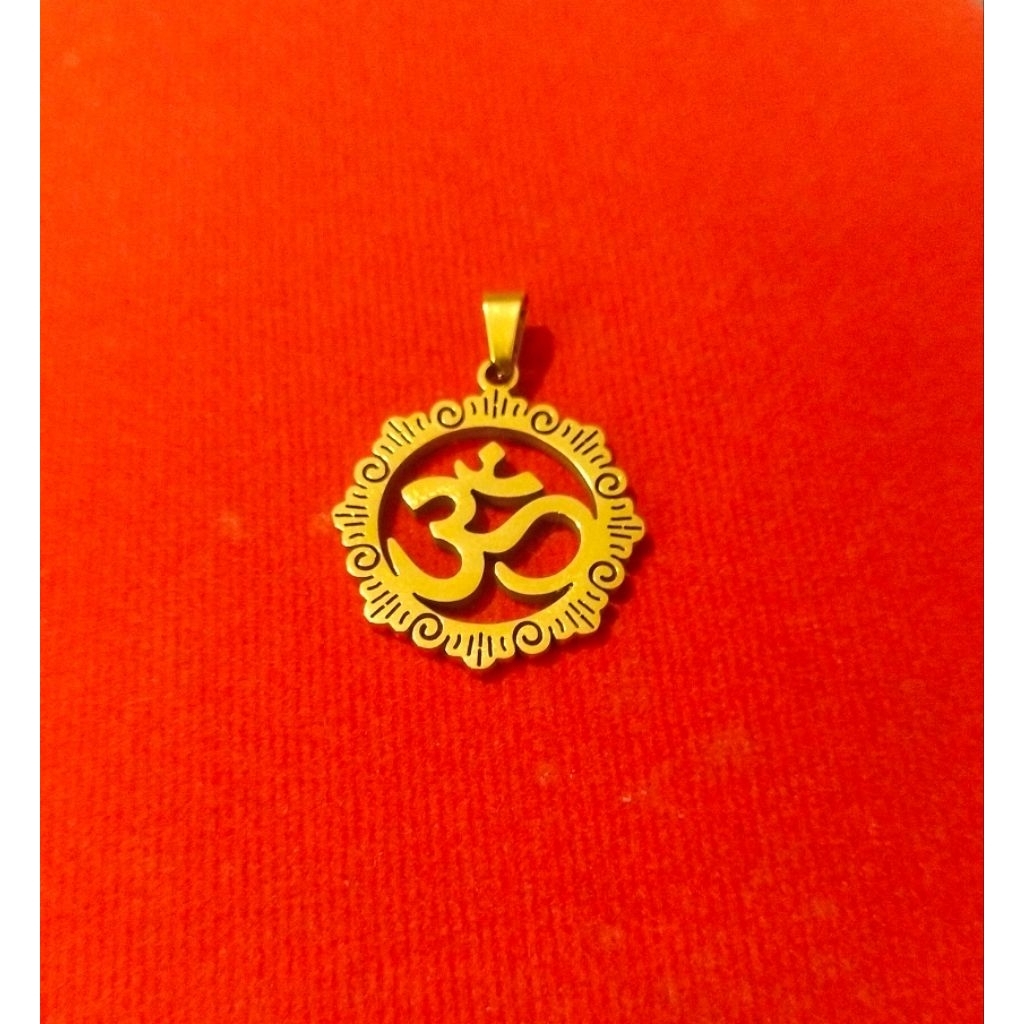 LIONTIN TITANIUM ANTI KARAT OMKARA IMOPRT GOLD