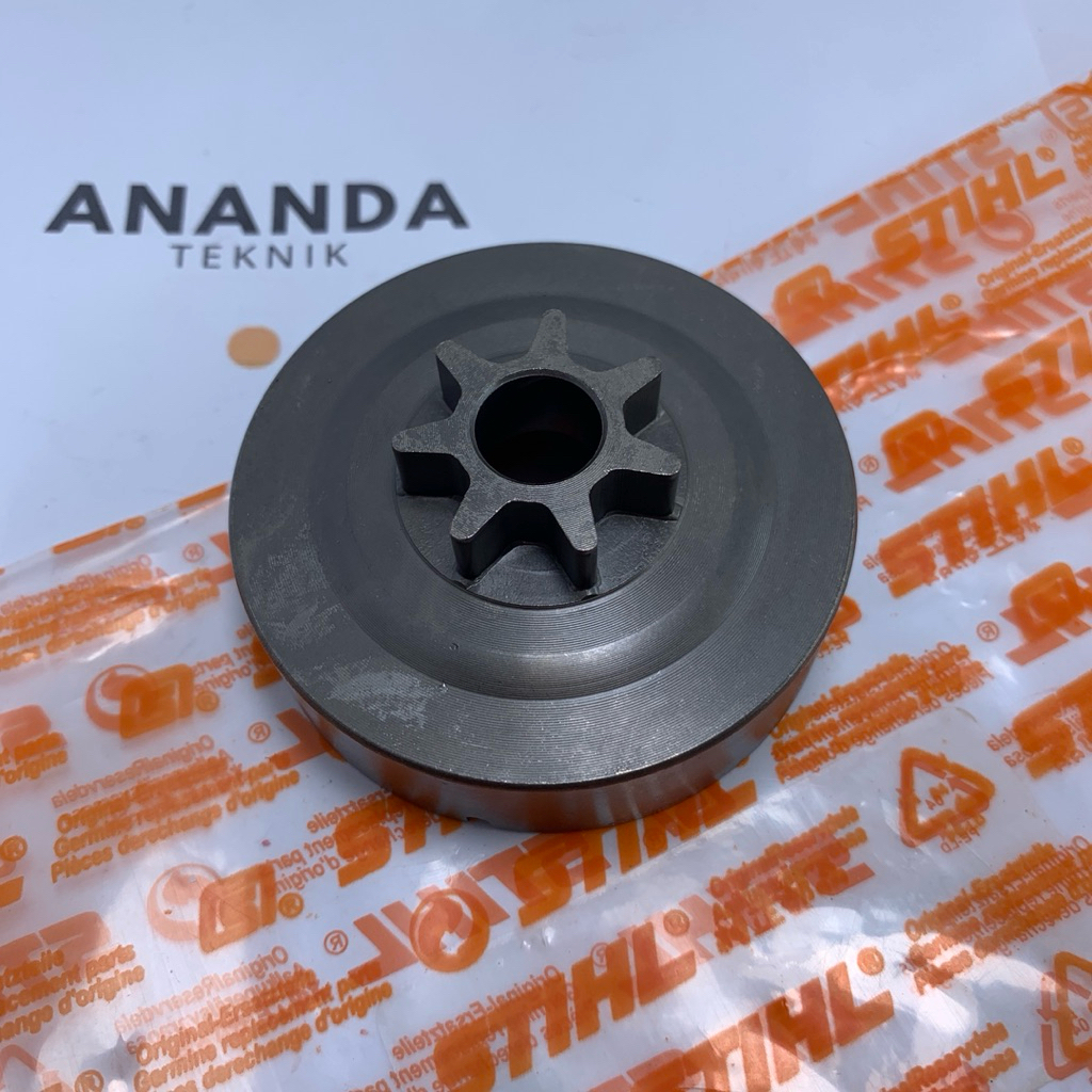 SPROKET SENSO MS250 STIHL SPROCKET STIHL MS 250 SPAREPART GERGAJI MESIN STIHL
