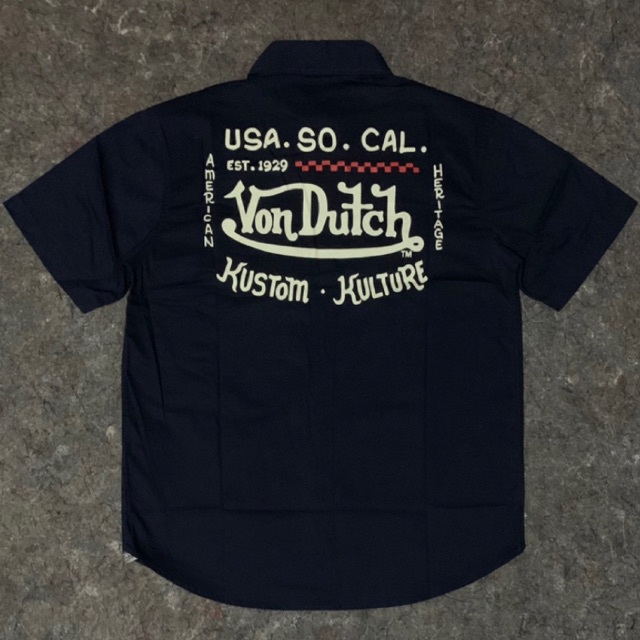 Workshirt Von Dutch 1437 Navy Blue