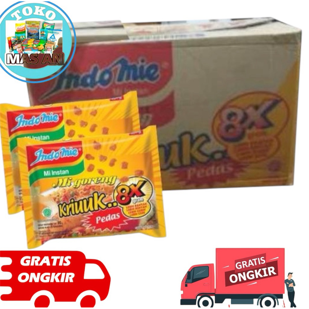 Indomie Kriuk 1 DUS (GRATIS ONGKIR INSTANT)
