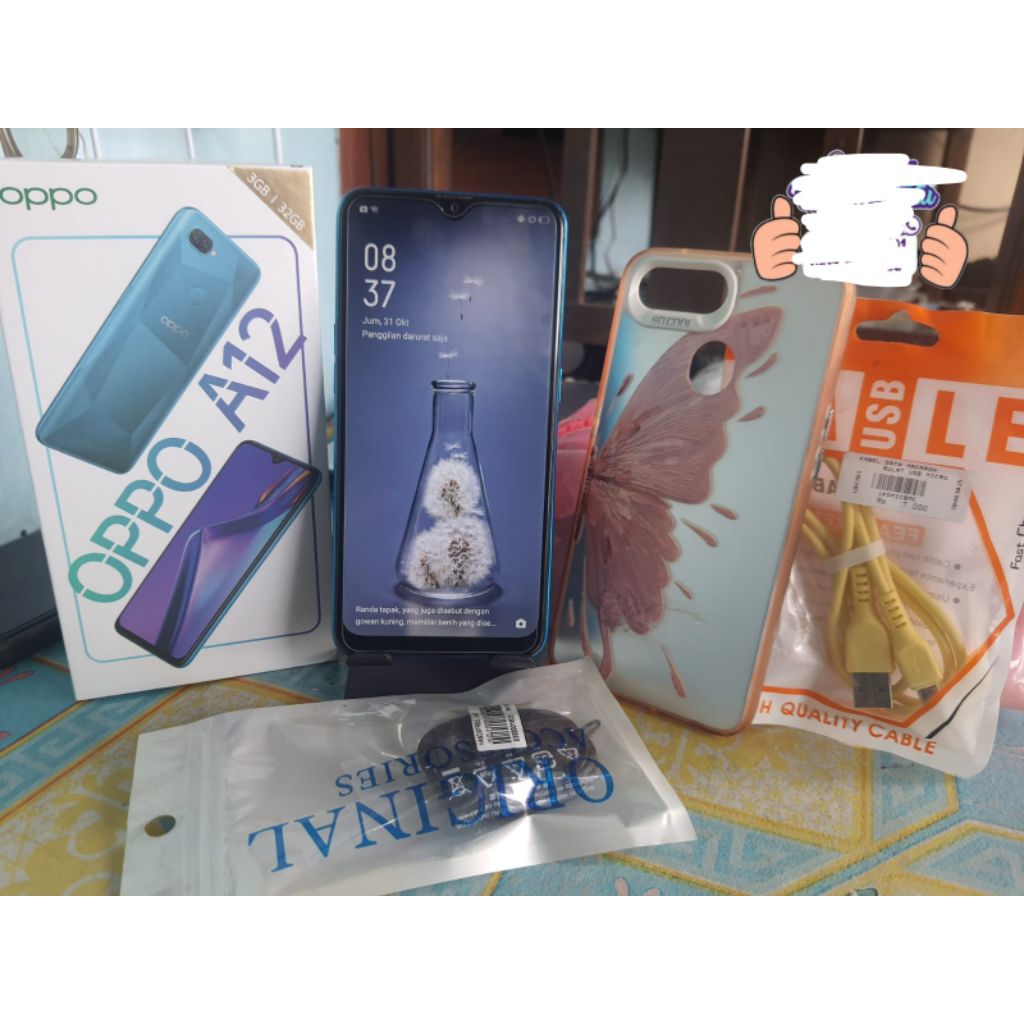 HP oppo A12 second