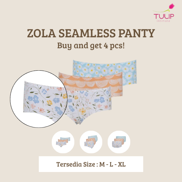 Tulip by Christine Zola Seamless Panty Bundling 4pcs - CPY-11719