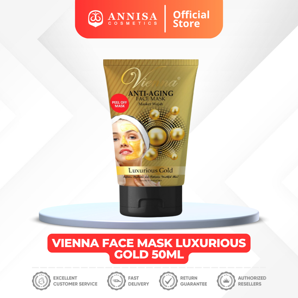 Vienna Face Mask Luxurious Gold 50ml