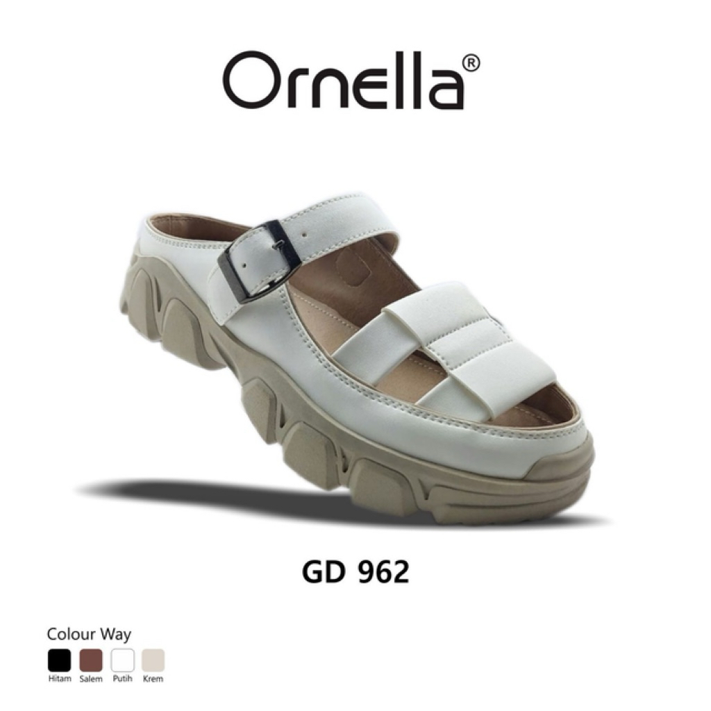 Sandal Bustong Wanita Casual - Ornella