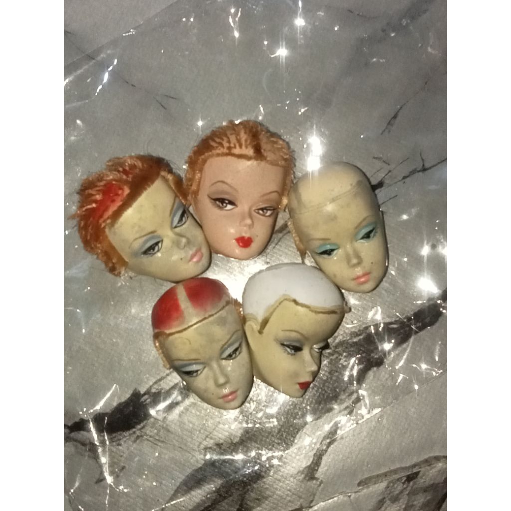 kepala barbie silkstone (baca deskripsi)