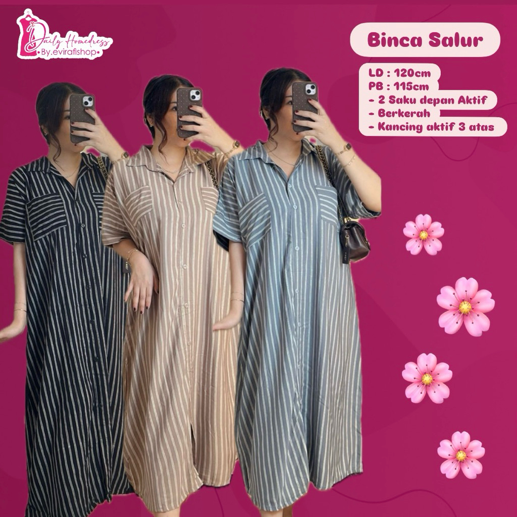 (READY) Daster Bianca / Daster Rayon Premium / Daster Busui / Sidoarjo