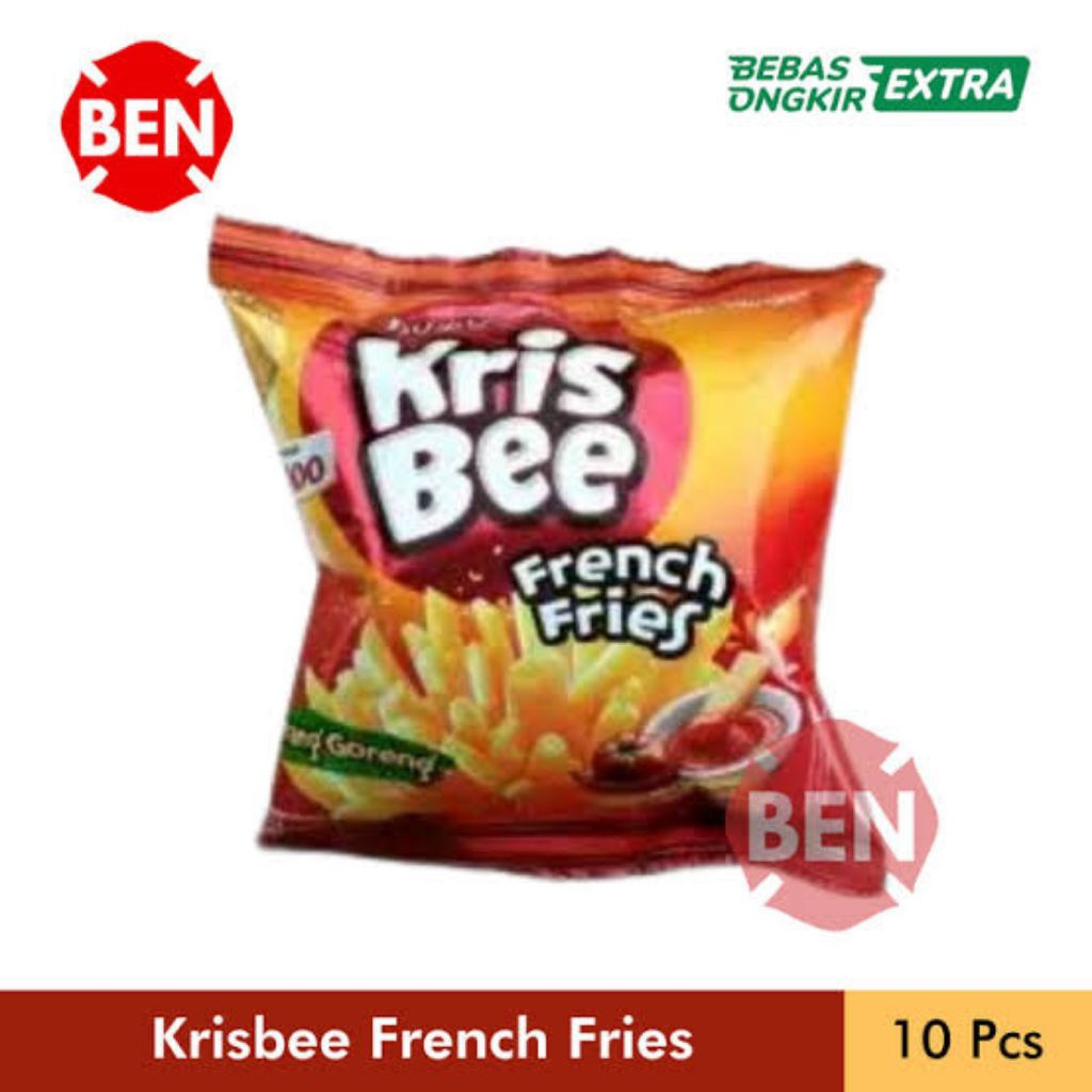 SNACK KRISS  BEE KENTANG ( 1 RENCENG ISI 10 PCS )