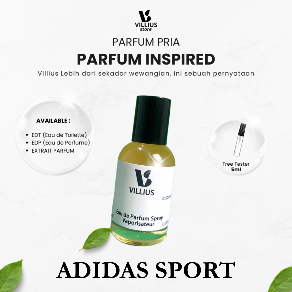 Parfum Pria Tahan Lama ADIDAS SPORT | Eau De Parfum - Minyak Wangi - Parfume Farfum Perfume