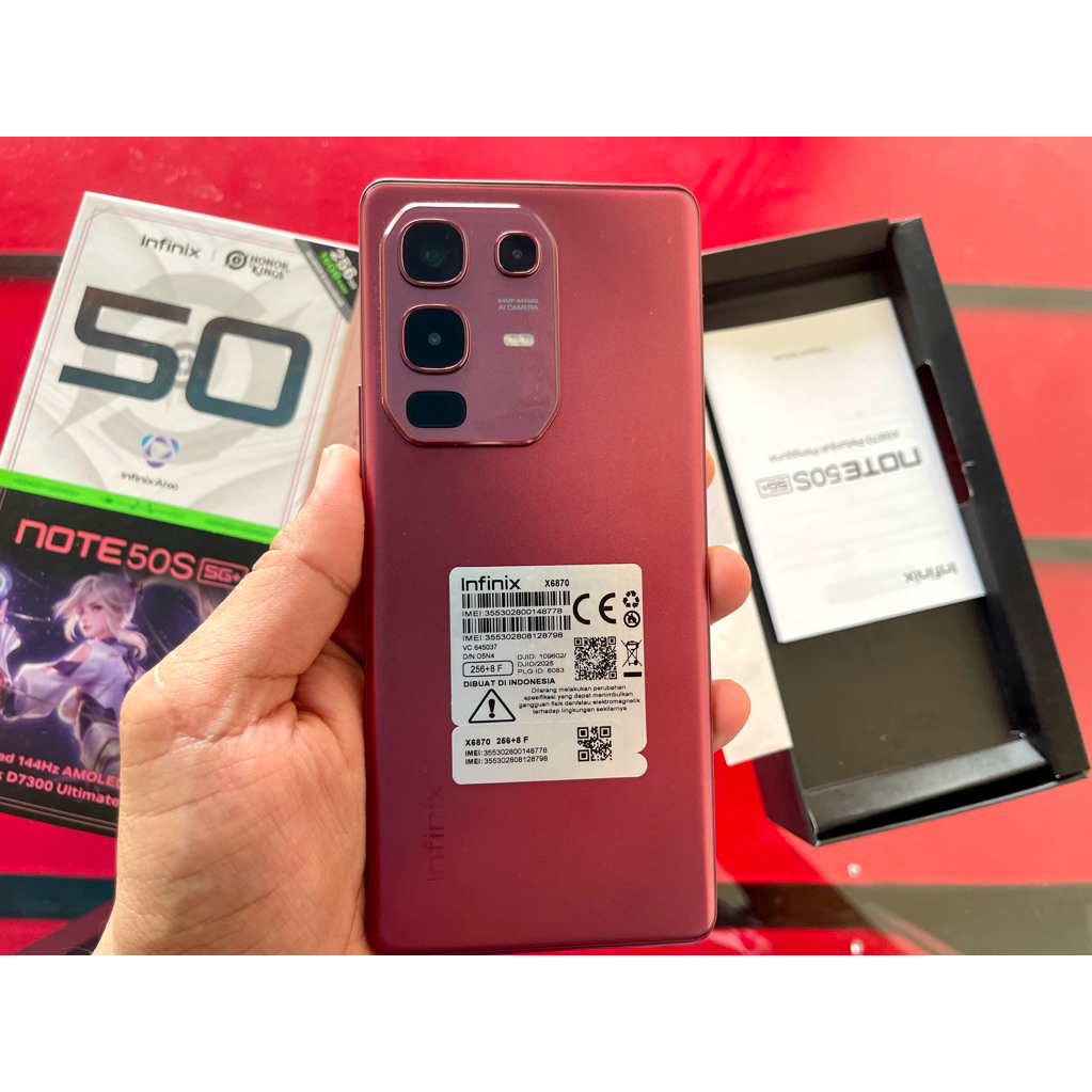 INFINIX NOTE 50s SECOND ORIGINAL MULUS NO MINUS