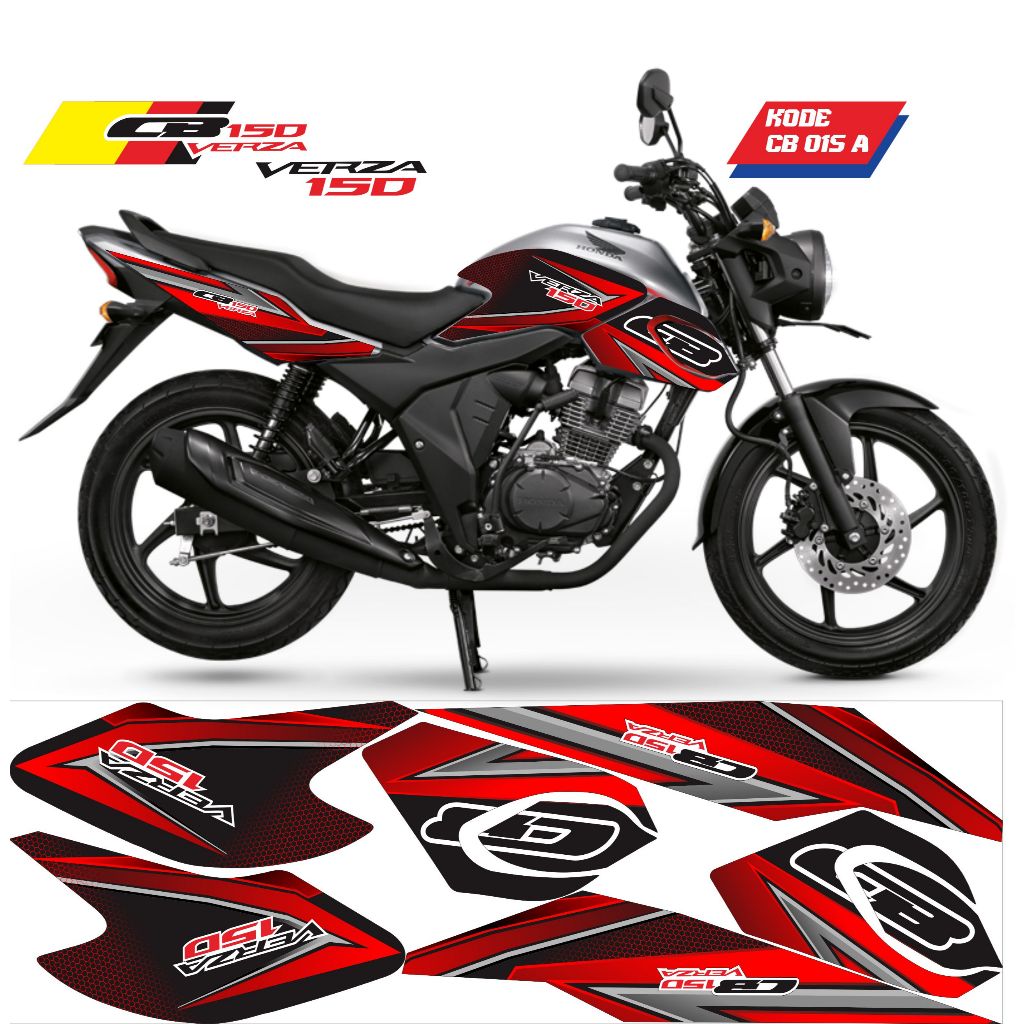 STIKER VARIASI STRIPING CB VERZA 150