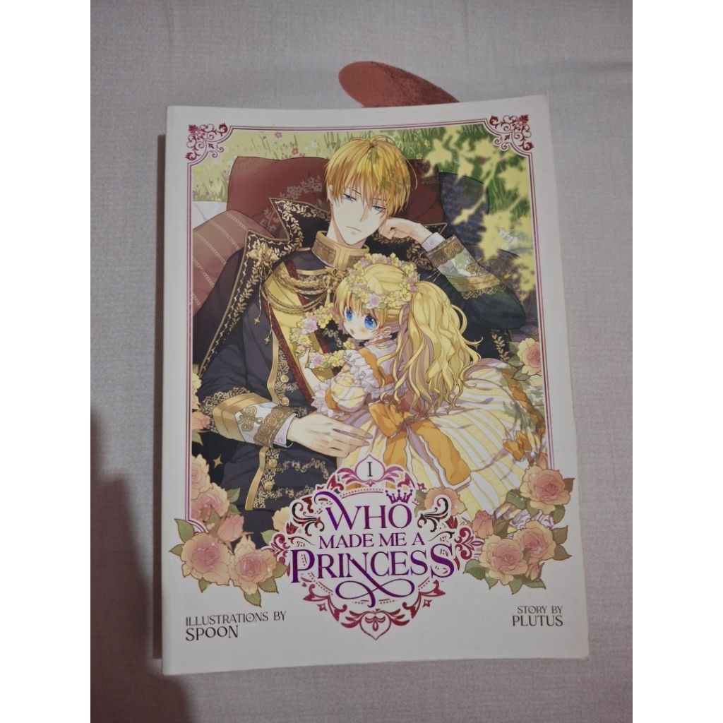 Preloved Manhwa Suddenly I become princess / Who Made Me a Princess English Ver