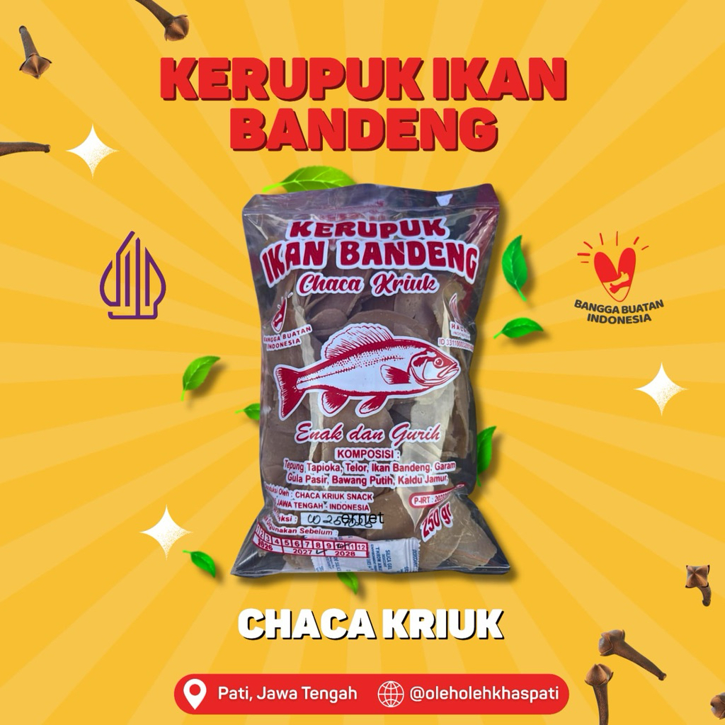KERUPUK IKAN BANDENG PATI JAWA TENGAH