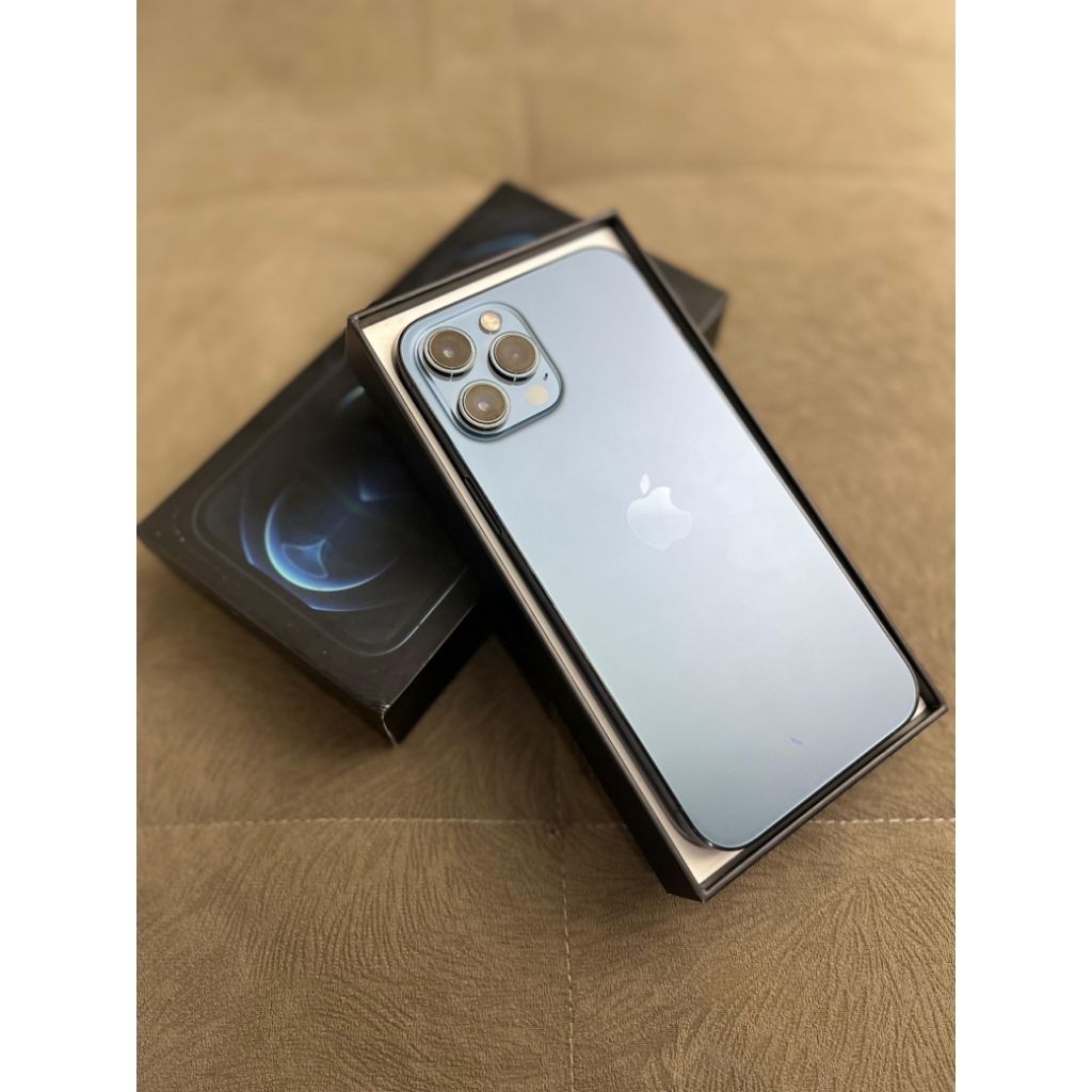 IBOX SECOND APPLE IPHONE 12 PROMAX 256GB FULLSET ORIGINAL LIKE NEW SECOND GOOD CONDITION