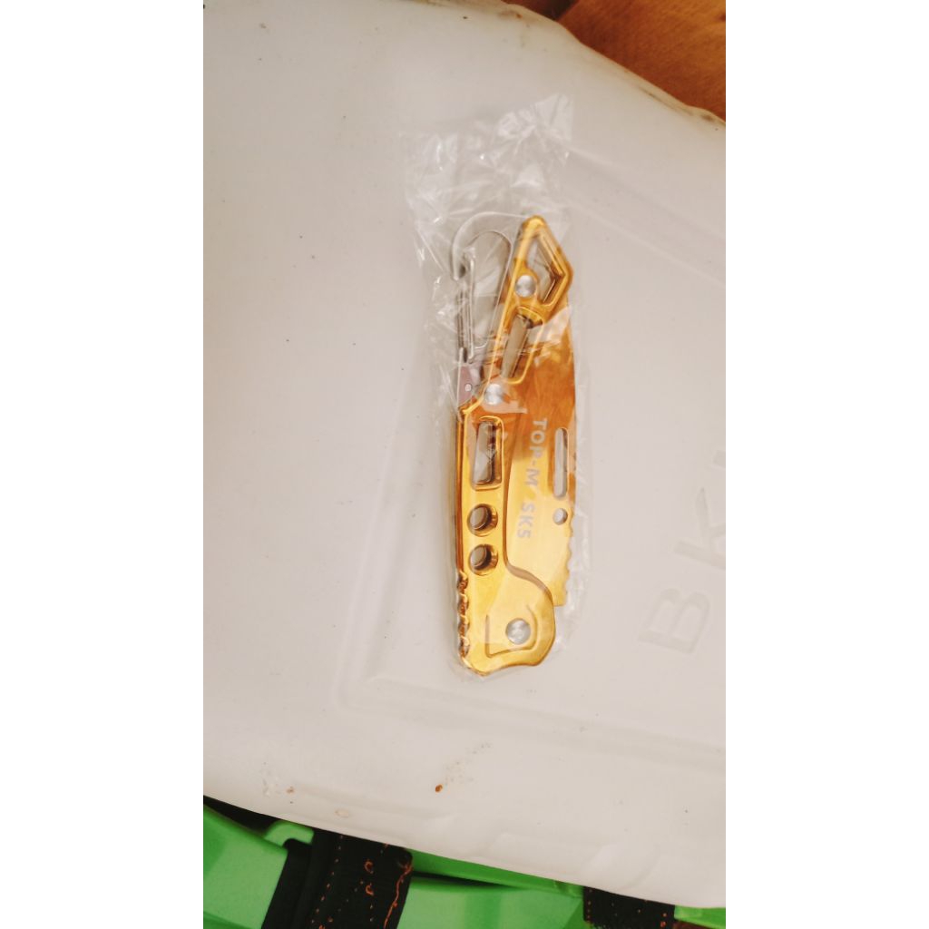 Pisau Lipat TopM Gold Ori Malaysia