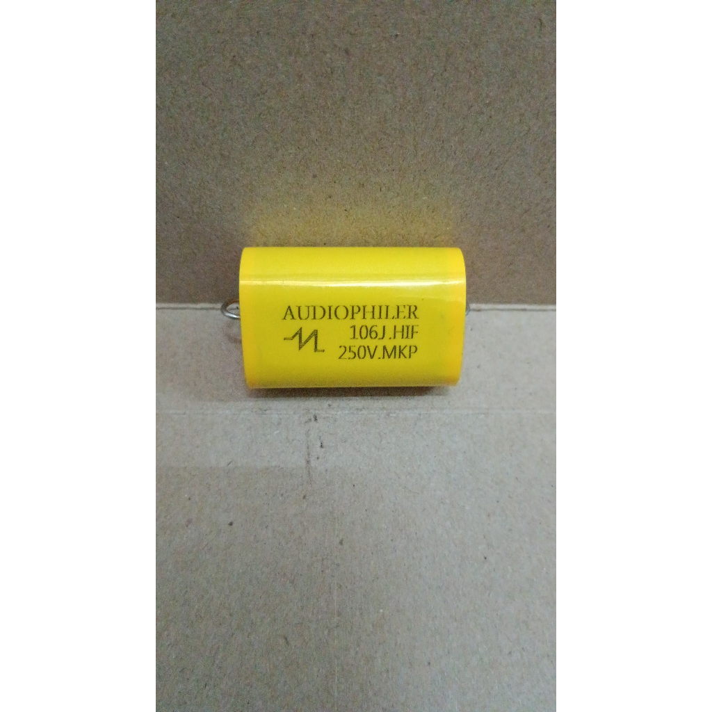 6438 kapasitor nonpolar np 10uf 10 uf 106j 106 250v audiophiler