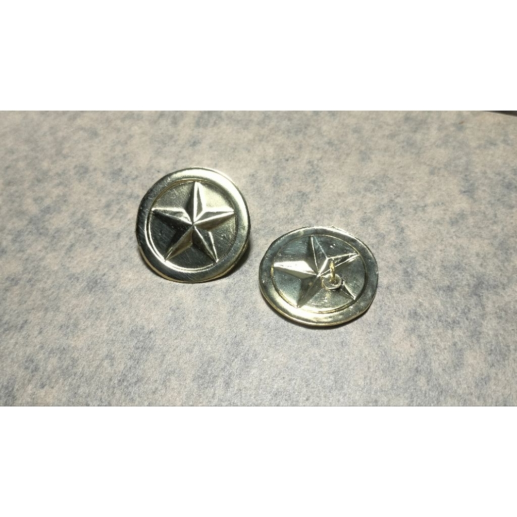 CORPSTEKEN / monogram pin bintang lingkaran