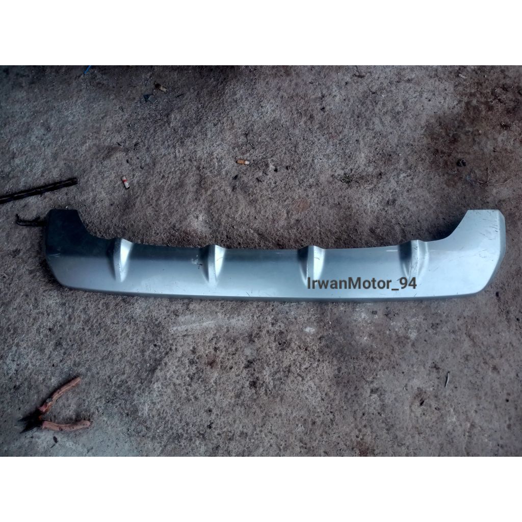 Diffuser Bumper Bemper belakang Pajero Sport Dakar Tahun 2016 2017 2018 2019