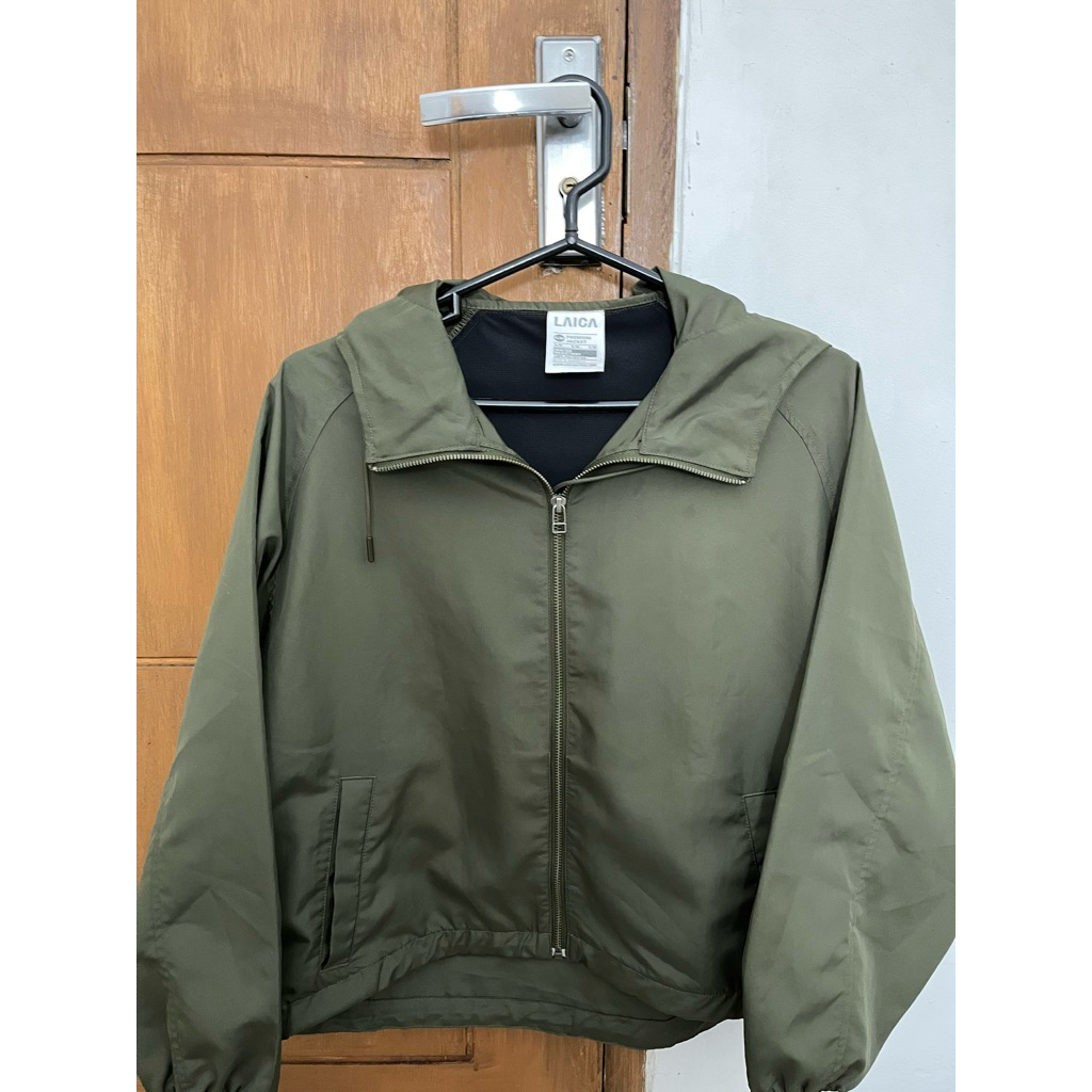 laica jaket oversized olive
