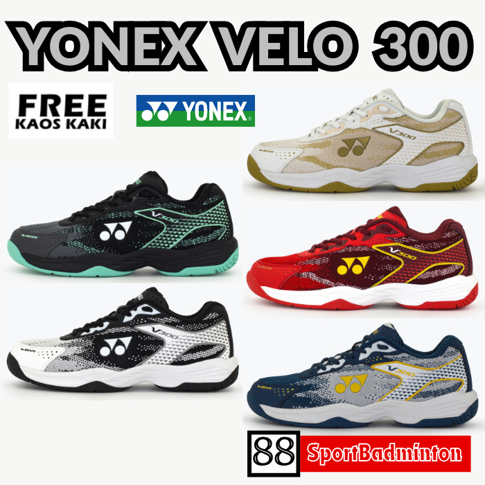 Yonex VELO 300 Badminton Shoes - Sepatu Badminton Original Yonex
