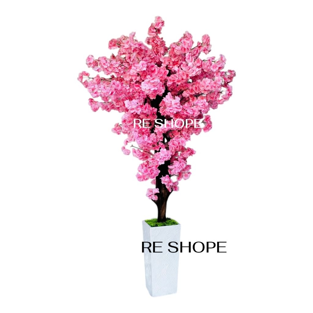 bunga hias sakura cherry blossom sakura jumbo/pohon hias bunga plastik pohon plastik artificial