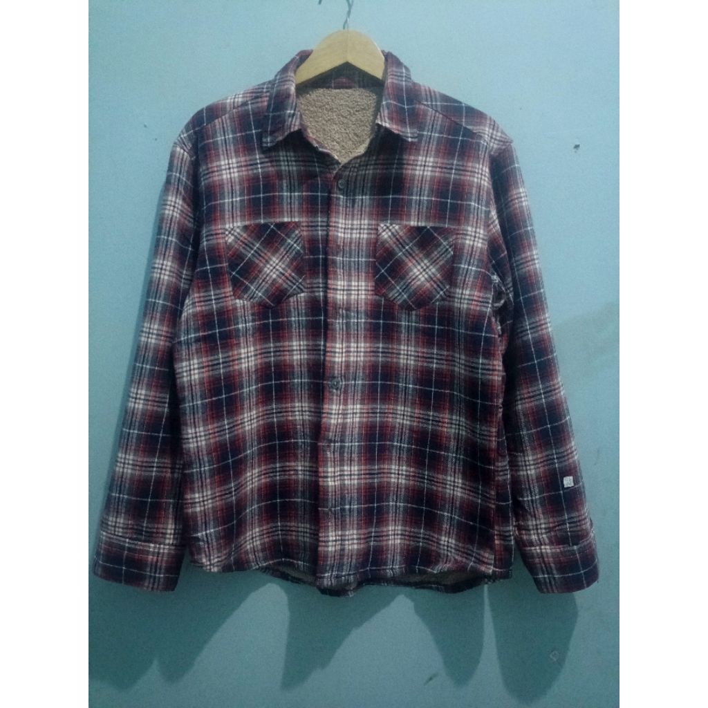Kemeja Outer Flannel Veterano (sherpa)