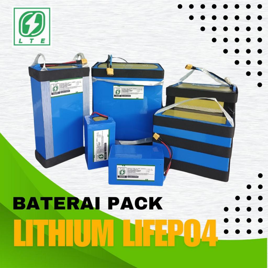 Baterai pack Lifepo4 36V 27Ah - 135Ah (Varian 12S)