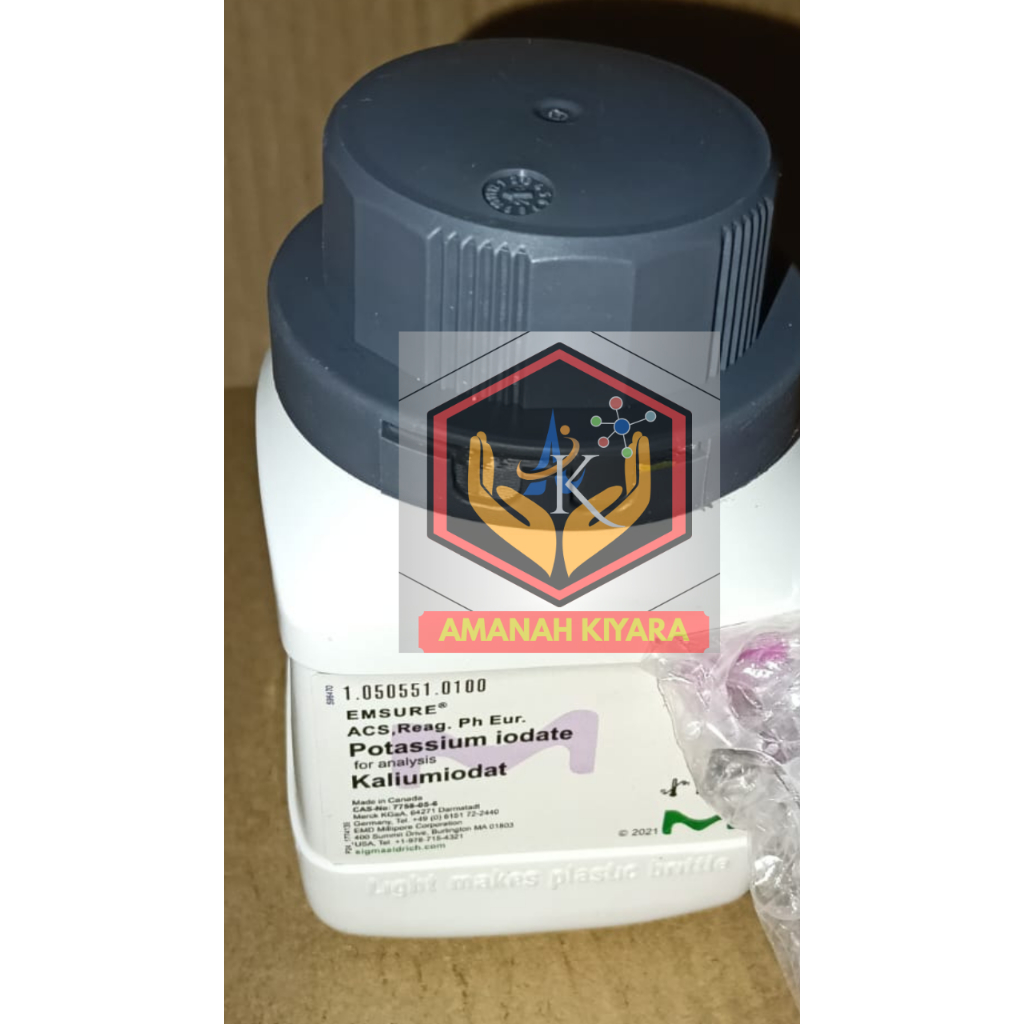 potassium iodat , Kalium Iodat , KIO3 , Merck 105051 , ecer 1gr