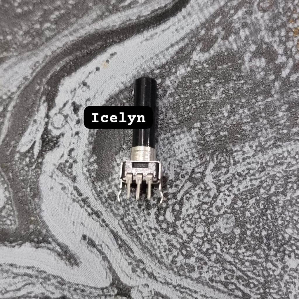 Potensio Mixer 3Pin Hitam Kecil 3P 10K 50K 100K