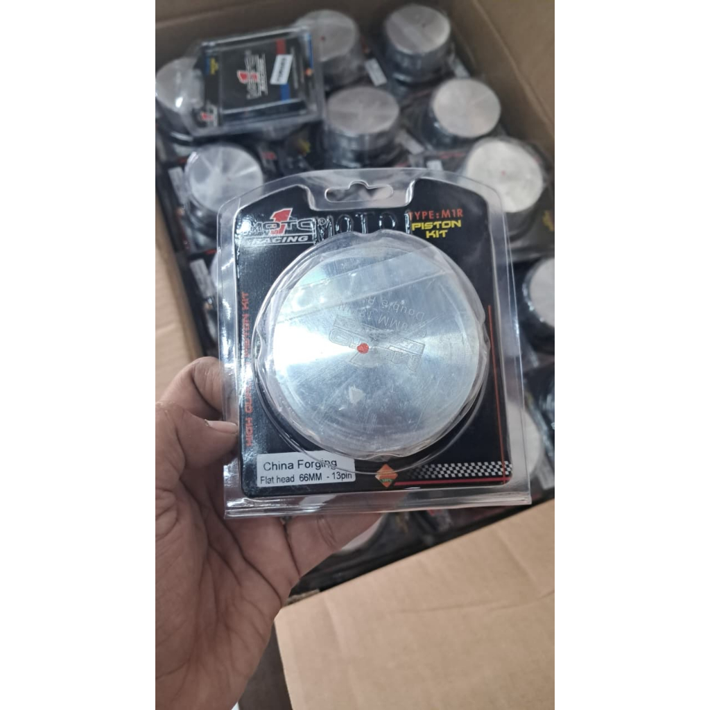 PISTON MOTO1 MOTO 1 FORGED FORGING 66 MM PIN PEN 13 FORGED JUPITER Z BEBEK 200 CC VEGA R LAMA ORIGIN