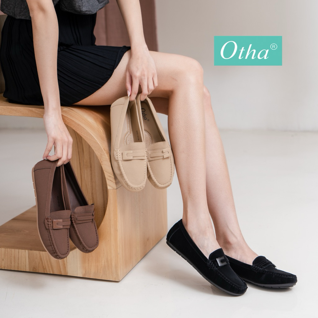 Otha Shoes H922 OLF - Flat Shoes Wanita