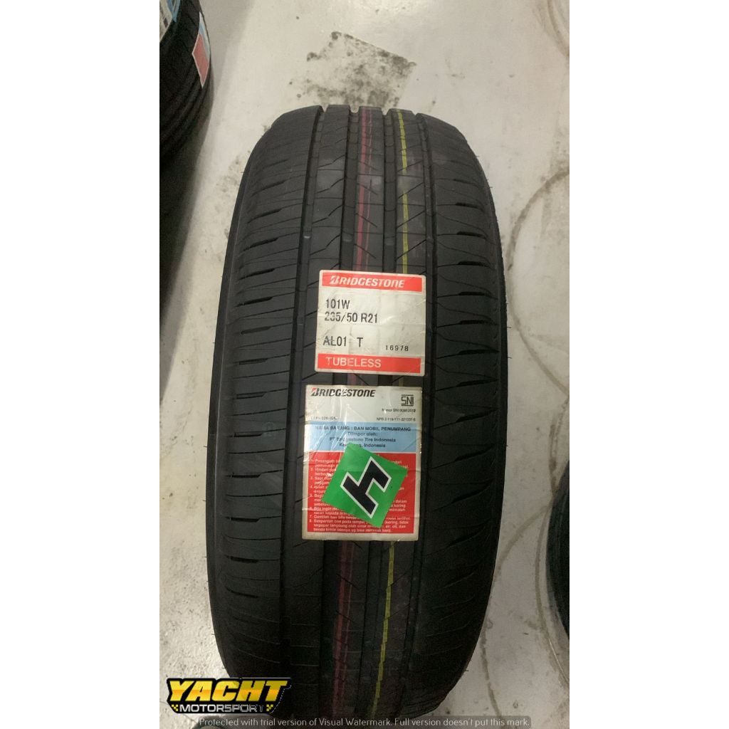 JUAL BAN MOBIL BARU 235 50 R21 BRIDGESTONE ALENZA 01 BAN IMPORT JAPAN