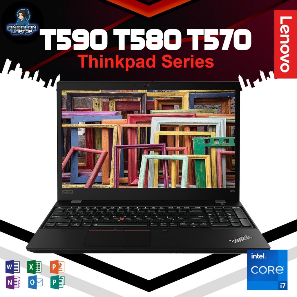 Lenovo Thinkpad T590 | T580 | T570 Intel I7 | I5 RAM 16GB SSD 1TB 15 Inch