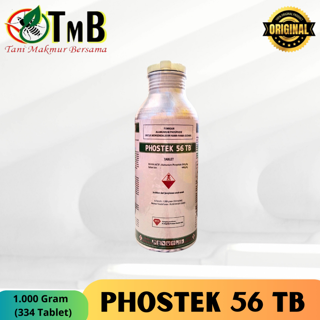 Phostek 56 TB Obat Fumigasi Basmi Hama Gudang Ampuh Basmi Kutu Beras