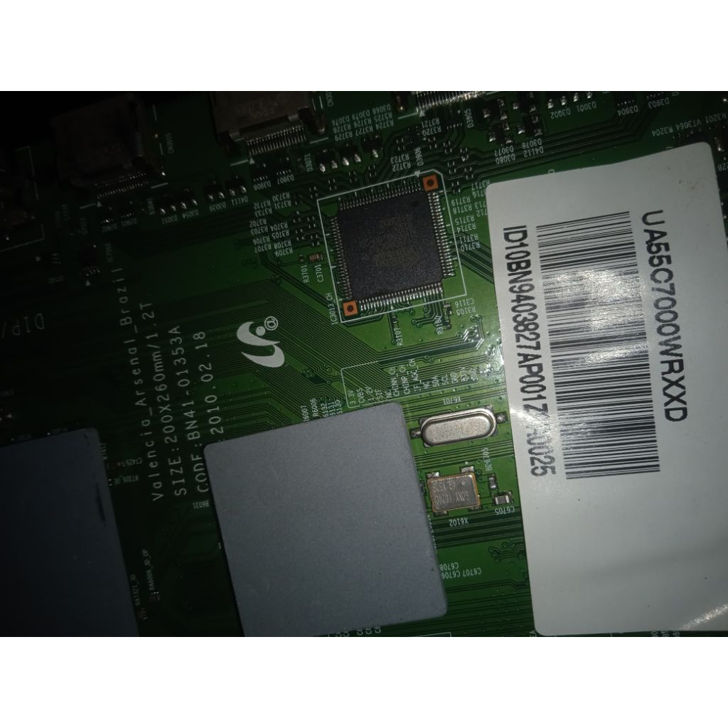 MB mainboard tv samsung UA55C7000